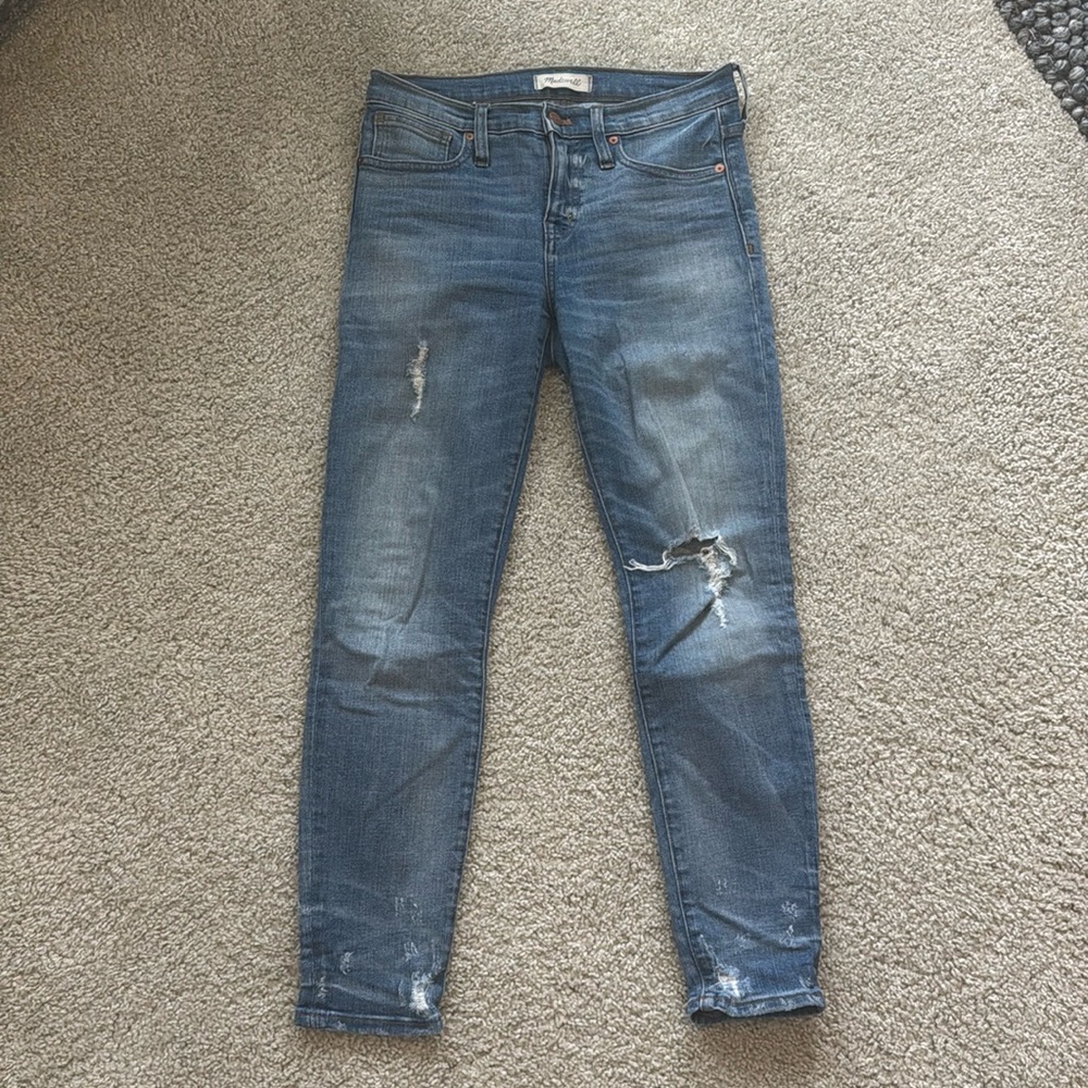 Madewell 9 inch High Rise Skinny Jean